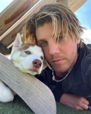 Lukas Gage Instagram - my new son, Dash