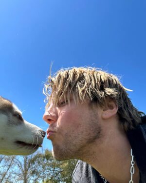 Lukas Gage Instagram - my new son, Dash