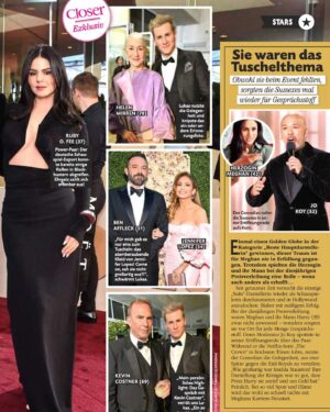Lukas Sauer Instagram - Noch bis Mittwoch in der aktuellen CLOSER 🩷
Mein GOLDEN GL🟡BES - Rückblick 

An dieser Stelle gehen nochmal ganz liebe Grüße raus an @karimsattarmakeup @vivi.essentials @primavera_life und @hannes_caspar, mit denen mein diesjähriger Trip in die Staaten begann und die die weiterhin noch in den USA unterwegs sind 🇺🇸 

Für die kaufe ich eine Ausgabe der CLOSER, damit sie was zum Lesen haben, wenn sie wieder in Deutschland sind 🫶🏼 Ihr müsstet euch euer Exemplar allerdings selbst besorgen 😅

Vielen Dank an die CLOSER und vor allem an die liebe @natalieeichhammer für diesen großartigen Artikel! 🥰

Ich hoffe ihr hattet einen super Start in die neue Woche 🍀 Und auf diesem Wegschicke euch die liebsten Grüße dorthin, wo auch immer ihr gerade steckt 🍋 Fühlt euch gedrückt

• • • 
Until Wednesday in the current issue of CLOSER 🩷
My GOLDEN GL🟡BES - review
At this point, warm greetings to @karimsattarmakeup @vivi.essentials @primavera_life and @hannes_caspar, with whom my trip to the States this year began and who are still traveling in the USA 🇺🇸

I’ll buy a copy of CLOSER for them so that they have something to read when they get back to Germany 🫶🏼 However, you would have to get your copy yourself 😅

Thank you so much to CLOSER and explicitly to the wonderful @natalieeichhammer for this great article! 🥰

I hope you had a great start into the new week 🍀 And on this way I’m sending you my best wishes wherever you are right now 🍋 Big hug 

• • • 
#goldenglobes #beverlyhillshilton