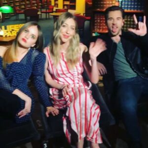 Luke Benward Instagram - Press junket round 1 complete. @lifeofthepartymovie @debbyryan @heidilgardner