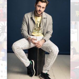 Luke Benward Instagram - Dope shot by @heidiheartsclub 
Styling by @allisonraestyle 
Grooming by @eriktorppe
