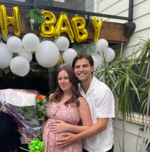Luke Bilyk Instagram - For nine months we waited to meet you my son, and now I can’t take a moment without looking at you little Elliot Rae Bilyk. Me and mom will put up with all the sleep deprivation that comes along with raising you!