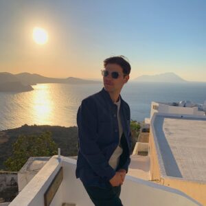 Luke Bilyk Instagram - Just doing my best impression of Timothée Chalamet. It’s my pose now.
