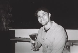 Luke Bilyk Instagram - This drink was disgusting but Of course when the waiter came over I said. “I love it!” Why am I like this?