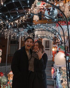 Luke Bilyk Instagram - To a million more adventures together! I promise I won’t make you go scuba diving again! Happy Valentine’s Day my love
