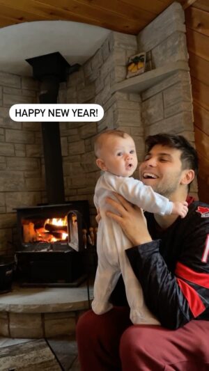 Luke Bilyk Instagram - New Years message from Elliot! Happy 2023 everyone!