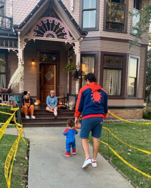 Luke Bilyk Instagram - Don’t worry your friendly neighbourhood Spider-Men are here to eat all your candy!
