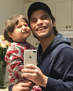 Luke Bilyk Instagram - Little friend for life! Happy fourth birthday Peter Parker. Or Miles Morales or Spider Man. You can be who ever you want today! Zio loves you!