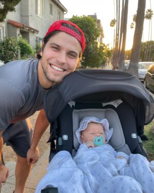 Luke Bilyk Instagram - It’s Elliot’s world we’re all just livin in it! #happynationalsonday little man! Can’t wait to play sports and watch Harry Potter together!