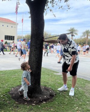 Luke Bilyk Instagram - Starting the tennis addiction early!
