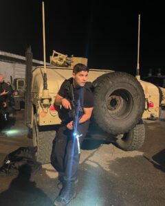 Luke Bilyk Instagram - Safety first, fun second and filming the scenes you’re  being paid for third. Final episode of Reacher out now!