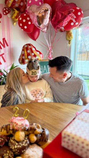 Luke Caldwell Instagram - Happy Birthday Promise 💛 We love you so much!! For the first 14 years of Promises life she primarily spent them inside a crib at an institution on the outskirts of Ukraine. Not able to walk, develop, or interact often with others. When we traveled to adopt her I was so scared to bring a child into our home with so much already going on and all the uncertainties and fear that come with such a big life decision.  Looking back I am so thankful for Miranda’s confidence and clarity in giving a home to Promise. I was so scared that with all of her delays we wouldn’t be able to connect but that has become the exact opposite. Each one of us has a strong connection with her and we can feel her presence even though she can’t speak. She is an absolute beautiful soul and I’m so thankful we didn’t miss out! We are so excited to see the plan God has for your life. #adoption #happybirthday #love #20 #Promise