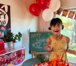 Luke Caldwell Instagram - Happy Birthday Darla #12 We love you so much and are so so proud of you 💕💕 #birthdaygirl #12 #theluckyfew #turningred #adoption #caldwellkids