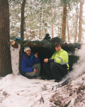 Luke Eich Instagram - outdoor boys who? 👏👏👏 new video surviving in the snow out on YouTube now
