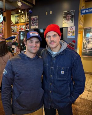 Luke Gulbranson Instagram - So great seeing ya brother! #reminiscing #childhood