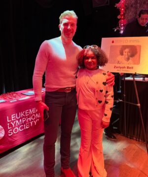 Luke Gulbranson Instagram - This is Zariyah! I was fortunate enough to meet her and her family last night at the @llsnyc visionaries kick off event. She is 11 and a cancer survivor. We talked about the sports she plays, her favorite school subject and other things she loves and enjoys. Some of you may know I ran for the Man or Woman of the year last year in honor of my mother. With the kindness and generosity of others I was able to raise 35,000.00 to go towards the care and medical research that helps those in need like Zariyah and my mother. I am going to put a link in my bio that you can donate to. Zariyah my Mom and those battling cancer in any form, keep fighting the fight! God bless ❤️ 🙏 #lls #cancer #findacure