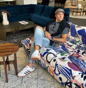 Luke Gulbranson Instagram - Had a great day with the team @ligneroset designing for my newly renovated spaces. Can’t wait to share the process with you all! Stay tuned! #interiordesign #original #togo #togosofa #50yearstogo