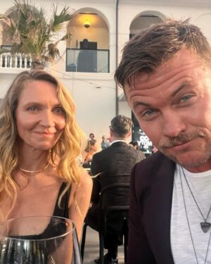Luke Hemsworth Instagram - Happy anniversary for a couple days ago love!! 🤦‍♂️not sure why you put up with me but I’m glad you do. Love love love you. @thesamanthahemsworth