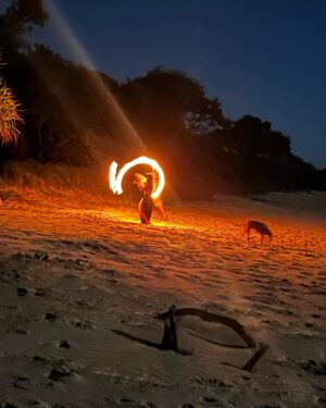 Luke Hemsworth Instagram - On my A game last night.
Managed to capture the clearest picture of the blue super moon ever taken and Dick and balls drawn in fire….you’re welcome