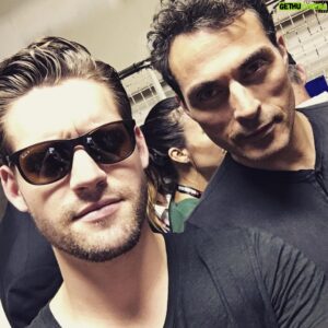 Luke Kleintank Instagram - Hangin with Rufus Sewell at #sdcc2016 @highcastleamazon