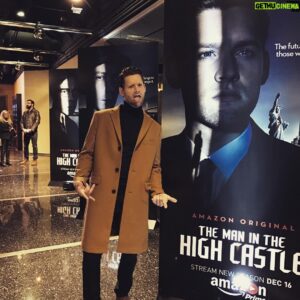 Luke Kleintank Instagram - The premiere lat night was amazing. So much fun. Only one week till the show airs!!! #maninthehighcastle #highcastle @highcastleamazon