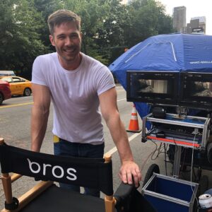Luke Macfarlane Instagram - Filming in New York City  @billyeichner said I have to post more or he’ll have me fired! #bros