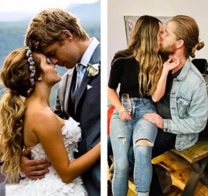 Luke Mitchell Instagram - 10/10. Would recommend. 😎
Happy 10th Anniversary beautiful- you’re my favourite! ✨❤️☀️ @rebeccaebreeds