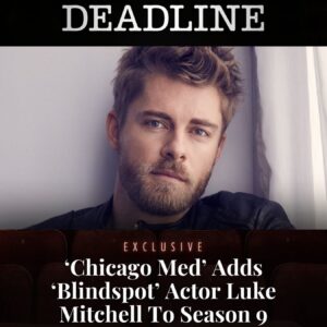 Luke Mitchell Instagram - Dr Mitch Ripley coming at ya early 2024! 😉 #ChicagoMed @nbc