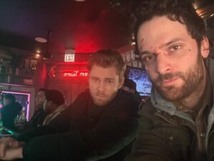 Luke Mitchell Instagram - Serious storyline, serious faces. 👊 @danieldorr_ #ChicagoMed #TONIGHT #OneChicago