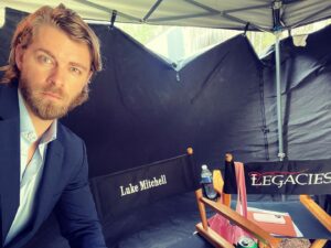 Luke Mitchell Instagram - First episode tonight!! 😈 #Ken #Legacies