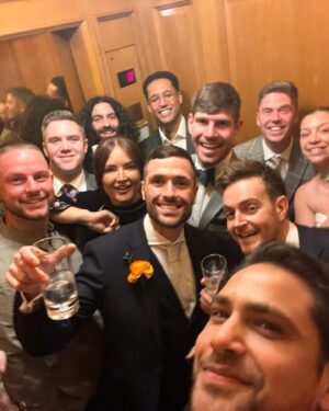 Luke Pasqualino Instagram - The other day I had the honour of witnessing two of my best friends Marco and Robyn tie the knot on their 15 year anniversary. Such a beautiful and special day shared with even more beautifully special people. Congratulations to the happy couple ❤️ 30.11.2023 x