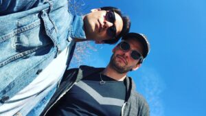 Luke Pasqualino Instagram - Blue skies and Uncle Kirigan @benbarnes