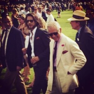 Luke Pasqualino Instagram - In light of King Charles’ Coronation I thought I’d re-share this! Congrats on the big day 😂 #UncleCharles