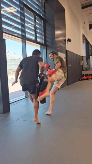 Luke Rockhold Instagram - 195 lbs is a dangerously good weight class. 
Looking forward to the challenge. My guys @muay_thai_kru_james @kru_pom_thailand