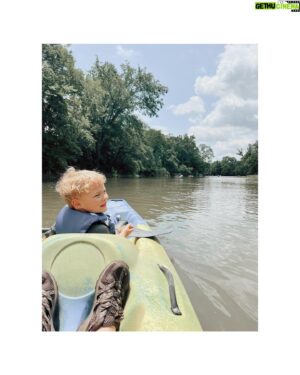 Luke Smallbone Instagram - On the river with a bunch of dads 🤙🏼

*Not pictured Jude & Phoenix on their own kayak 🛶