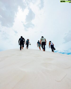 Luke Smallbone Instagram - Yesterday we had a day off and we got to visit, @whitesandsnps. An off day isn’t just for rest and sleep, but sometimes it’s more importantly about emotional and spiritual rest. 

I found that a coffee, breakfast , laughter, a hike, and getting to walk these beautiful white dunes was the sabbath I needed. 

Love this quote by John Mark Comer: 

“You can even rest to the glory of God. When you enjoy the world as God intended — with a cup of coffee, a nap in a hammock, a good meal, time with friends, it glorifies God — it calls attention to the Creator’s presence and beauty all around us. And when you do all that in a spirit of gratitude, letting the goodness of your world and life conjure up an awareness of God and a love for him, then rest becomes worship.”

Cheers to @kadintooley.mp4 for taking this pic 📸