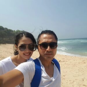 Lukman Sardi Instagram - Naik kuda sambil santai.. masa muda main di pantai 😁❤️