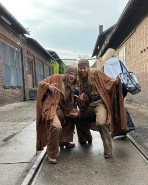 Luna Kuse Instagram - dirt vs. glimmer

So incredibly thankful to be a part of this. Still can't really believe it. 

Honor to all the cast members, stunties, extras and everybody from this huge crew!

Special shoutout to @lillymariacooper , who played Brandy's lovely mentor, we had the best time together ;)

In theatres now: THE BALLAD OF SONGBIRDS AND SNAKES

I'm in ;)

@rietz.agentur @thehungergames @lionsgate @songbirdsandsnakes