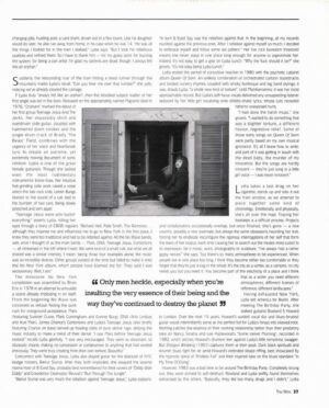 Lydia Lunch Instagram - Wire Magazine / July 1998 

#lydialunch