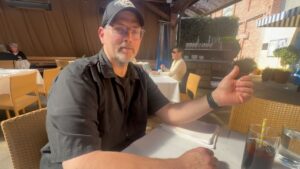 Lyle Lovett Instagram - Our tour manager, @jaysmix, hard at work, getting ready for tonight’s show @uptown_theatre_napa. The Acoustic Group, @leland.sklar, Jim Cox, @stubobduncan, @jeffwhitebluegrass, and I look forward to seeing y’all there tonight and tomorrow night.