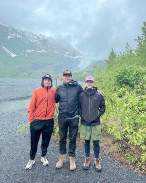 Lyndie Greenwood Instagram - Been having a hard time interacting with this app lately. With so much going on in the world, what can I possibly post? But I think it’s important to recognize when there is joy and to have gratitude. And so, reflecting on summer, I’m so grateful for the time I had with Ben’s family in Alaska to celebrate his cousin’s marriage. I didn’t get any pics of the wedding (derp), but look at this magical place! I can’t wait to get back there someday. 

#anchorage #seward #sewardalaska #exitglacier
