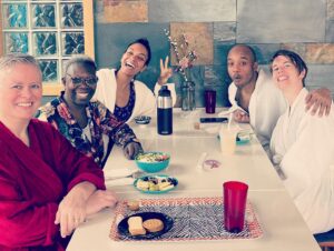 Lyndie Greenwood Instagram - My mom and my brother are currently in the same play in Whitehorse YT! I flew out to see them perform and it was one of the highlights of my life. They are both so unbelievably talented and the play is incredible. I love you both so much there are no words 💗💗💗 CONGRATULATIONS to you both!!!
If you’re in Whitehorse, check out RIPCORD by David Lindsay-Abaire at The Guild Hall. It truly is a great time 🎉

The pics:
1) fangirling with the stars 
2) my beautiful mum @antointheyukon 
3) my handsome brahder @denteinfernol 
4) his bio that makes me smile
5) behind the scenes 
6) relaxing day @eclipsehotsprings 
7) 💕
8) full house every night! 
9) best stepmom in the world @ipetri_talkingtrails 
10) Love Is Blind marathon 

Phew! That was a lot! Thanks for sticking with me as I gush about my fam. I hope you all get to spend some time with your loved ones, too.