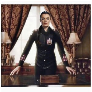 Lyne Renee Instagram - One month from now! Let the count down begin.
What once was… and what will Be. #motherlandfortsalem #tv #hulu #@hulu #premiere #new #season3 @motherlandtv #generalalder #sarahalder