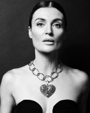 Lyne Renee Instagram - Our 3 rd time collaboration with the incredibly talented designer and friend @dianabroussard! ❤️🌟🕊Her new collection is in store NOW and it is dreamy. To @ammokingco 📸I just love working with you! And last but not least @erickoblick for bringing it all together. #photography #new #jewelry #dianabroussard #collection #shoot #b&w #photo #nfw