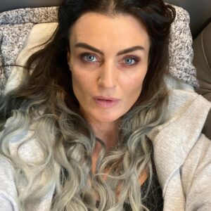 Lyne Renee Instagram - The last shot and take of the 3rd and Final season.  At the end of season 2 I was asked if I had any idea or dreams where to take Alder? I said I’d hoped she’d be all knowing, have some humor, be The Mother to ALL and make her a Super Hero? 🙌🏻🙆🏻‍♀️🤓🕊What a ride this has been…What an incredible gift. Not only to myself but to so many others. Thank you Sarah Alder for all you’ve given me and all you took away. ❤️ It was truly an honor serving you all. GA. #overandout #theend #finale #peace #love @motherlandtv @freeform @hulu #motherlandfortsalem #freeform #hulu #primevideo #disney #disneyplus #finale #theend #generalalder #🍄