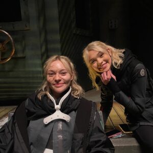 Lyne Renee Instagram - The last shot and take of the 3rd and Final season.  At the end of season 2 I was asked if I had any idea or dreams where to take Alder? I said I’d hoped she’d be all knowing, have some humor, be The Mother to ALL and make her a Super Hero? 🙌🏻🙆🏻‍♀️🤓🕊What a ride this has been…What an incredible gift. Not only to myself but to so many others. Thank you Sarah Alder for all you’ve given me and all you took away. ❤️ It was truly an honor serving you all. GA. #overandout #theend #finale #peace #love @motherlandtv @freeform @hulu #motherlandfortsalem #freeform #hulu #primevideo #disney #disneyplus #finale #theend #generalalder #🍄