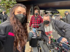 Lyne Renee Instagram - I can’t believe we’re almost at the Finale! But tonight EPISODE 9 @hulu !!! The production value of this years season was beyond. I truly believed I was in an ice cage. Favorite scenes and moments of this season. And a little something at the end for the Talder fans…💋 @jessicalaurasutton #motherlandtv #freeform #morherlandfortsalem #hulu #amazonprime #disneyplus #finalseason #generalalder #love #peace