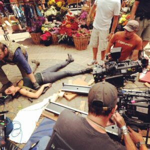 Lyne Renee Instagram - Remember Rebecca from Strike Back!? I can’t believe this is 10 years ago. I was flown in from London to Cape Town to start my training with the SAS to become the Mossad agent she needed to be. What fun. I did entire sequence in a jungle wearing a little dress and cowboy boots. I fought for it as I didn’t believe she’d have time to slip back into her fatigues. Well, be careful what you ask for. What a blast, what a crew and cast! Il never forget , I learned so so much. Rebecca brought me so much. They shouldn’t have killed her off… just saying 😎 and I should’ve kept that leather jacket 🤓.
 STILL streaming @hbomax. #hbomax #stream #now #tv