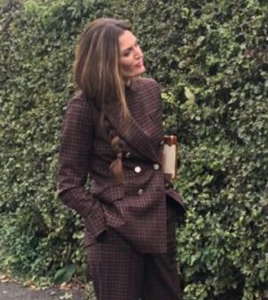 Lyne Renee Instagram - London Town in Temperley ❤️ to my dearest friend Alice, for always dressing me , your never ending generosity, your talent and exquisite world that I get to be part off. I love you ❤️ @alicetemperley @temperleylondon #fashion #design #friezeartfair #london 📸 by @clementineteniqua  #photography