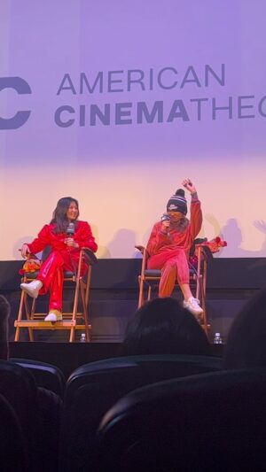 Lynn Chen Instagram - Thank you @subwayalice and all the SAVING FACE fans for making @michellekrusiec and me honorary Asian lesbians forever 👩‍❤️‍💋‍👩 we love you! Thank you @outfest @am_cinematheque for hosting another packed Valentine’s screening and to @martinejoelle for moderating. And thank you @christina5x5 for taping this video!